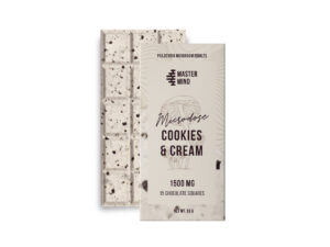Mastermind – Cookies & Cream Chocolate Shroom Bars (1500mg)
