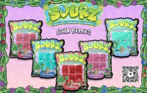 Sourz Liquid Diamond Gummies Wild Berries Edition